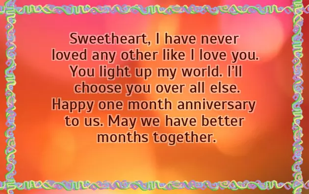 1St Month Anniversary Wishes For Husband 1St Month Anniversary Wishes For Husband