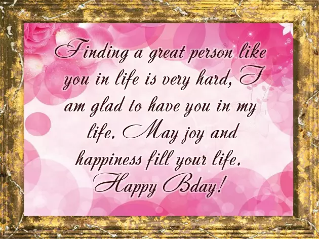 Sweet Birthday Message For A Friend