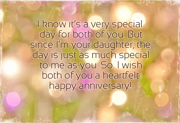 Anniversary Message Mom And Dad