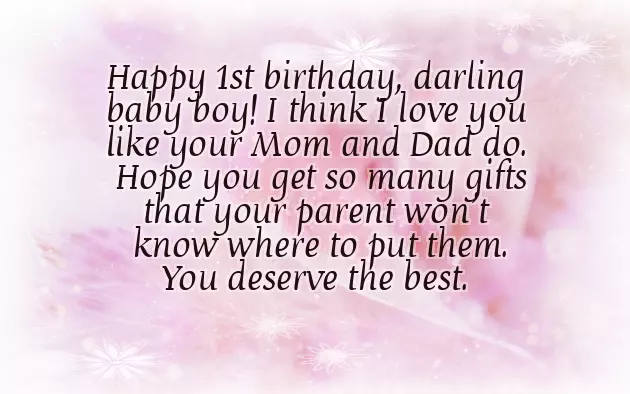 Birthday Wishes For Daughter 1 Year