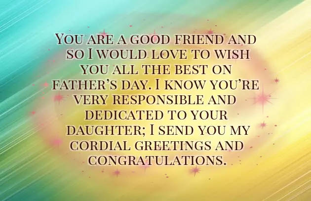 Happy Fathers Day Wishes To Friend