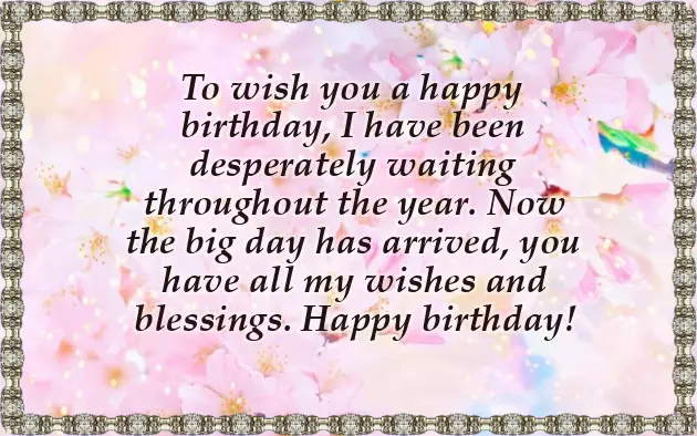 Birthday Wishes For An Inspiring Person