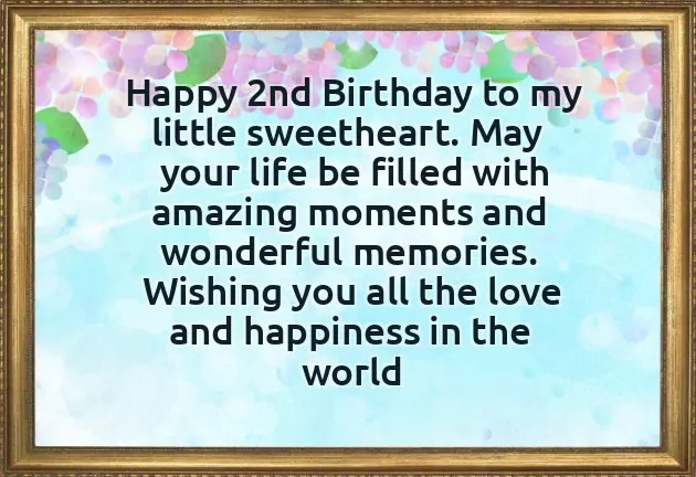 2Nd Birthday Quotes For Baby Girl 2Nd Birthday Quotes For Baby Girl
