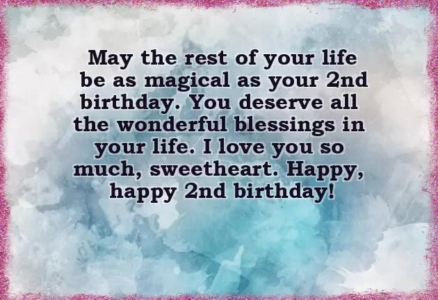 Birthday Wishes For Boy 2 Years Birthday Wishes For Boy 2 Years