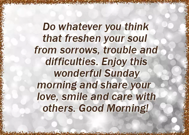 Good Morning Sunday Text Good Morning Sunday Text