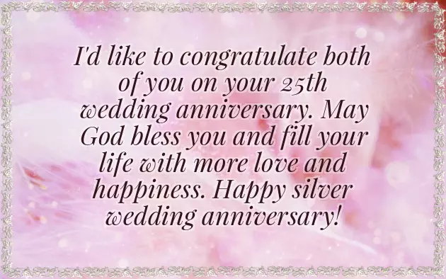 Marriage Anniversary Wishes 25 Years Marriage Anniversary Wishes 25 Years