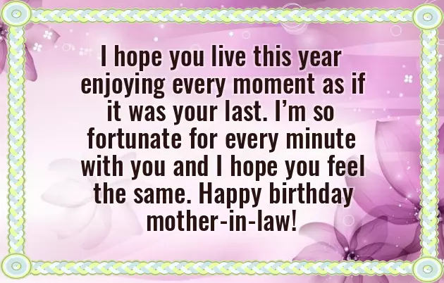 Happy Birthday Mom In Law Quotes