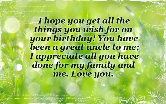Happy Birthday To My Uncle Happy Birthday To My Uncle