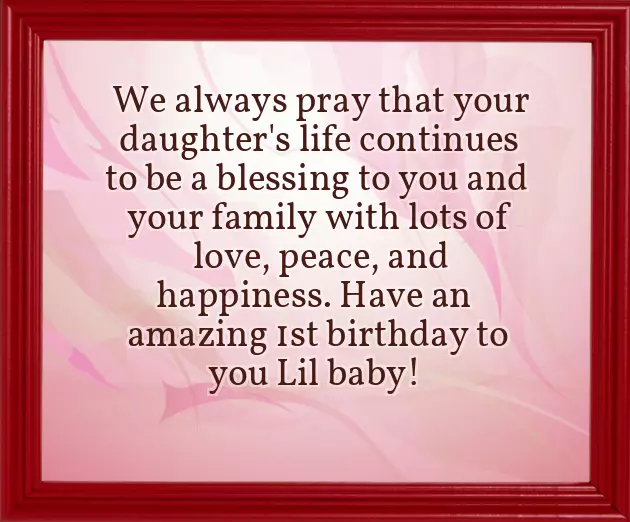 Birthday Wish To 1 Year Baby Boy