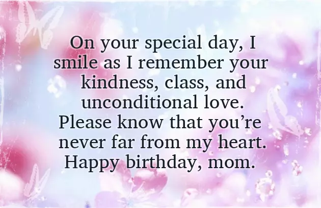 Birthday Wishes Mother In Heaven