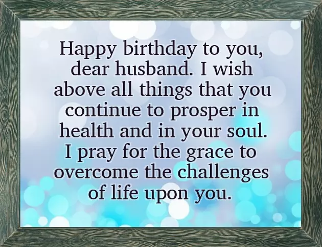 Birthday Blessings For My Husband Birthday Blessings For My Husband