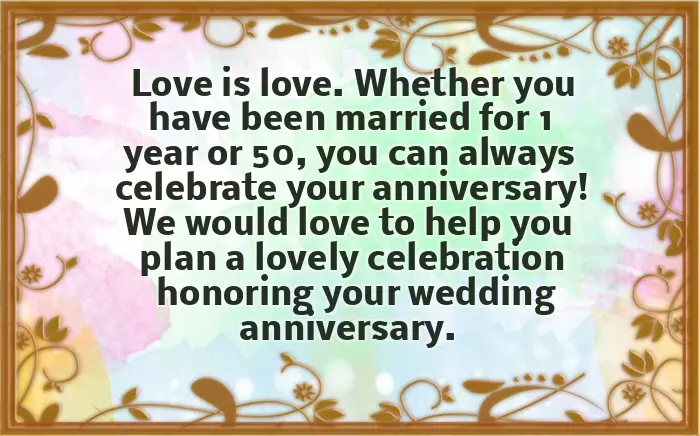 Anniversary Party Ideas