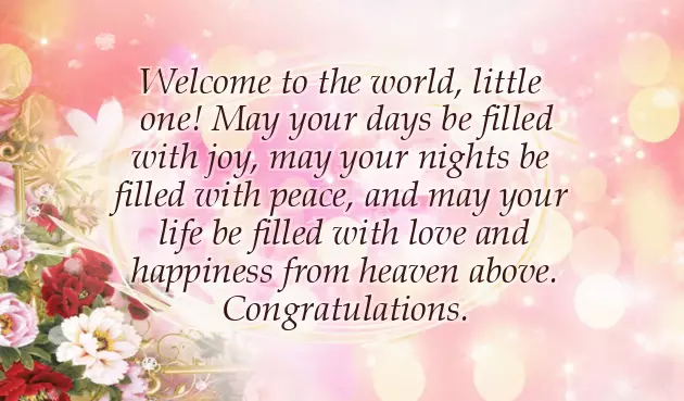 A New Baby Girl Wishes A New Baby Girl Wishes