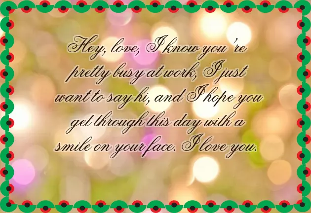 Good Day Messages For A Loved One