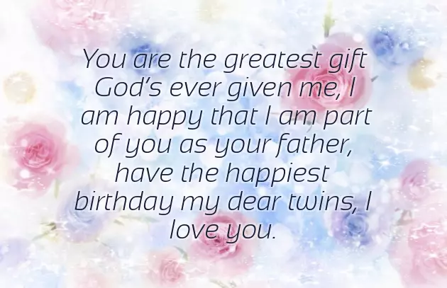 Birthday Wishes For Twins Boy And Girl From Parents Birthday Wishes For Twins Boy And Girl From Parents