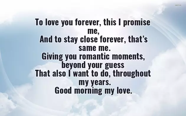 Good Morning Love Poem For Her Good Morning Love Poem For Her