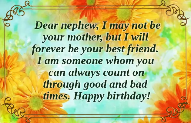 Happy Birthday Wishes To Nephew