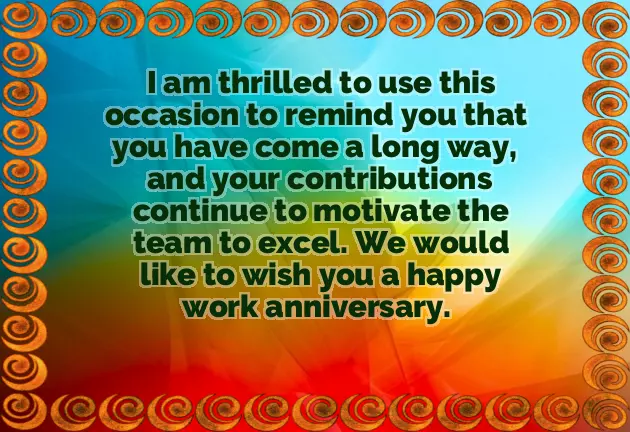 Congratulations Message For 15 Year Work Anniversary Congratulations Message For 15 Year Work Anniversary