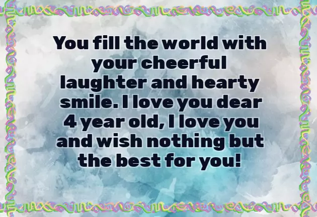 4Th Birthday Wishes For Daughter 4Th Birthday Wishes For Daughter