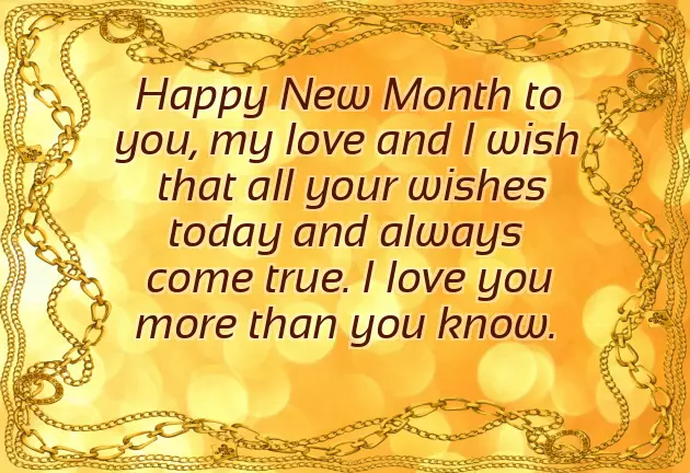 September New Month Message