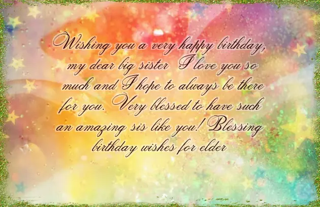 Funny Birthday Quotes For Elder Sister