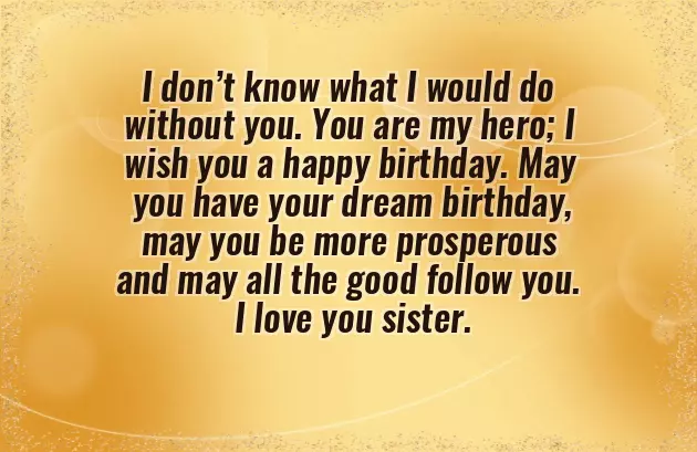 Birthday Wishes For Brother To Sister