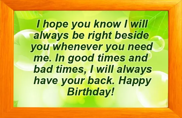Birthday Wishes For A Sad Friend