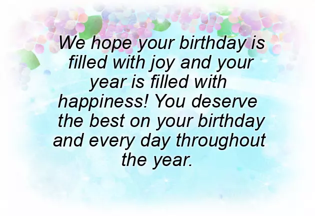 Birthday Wishes For Clients