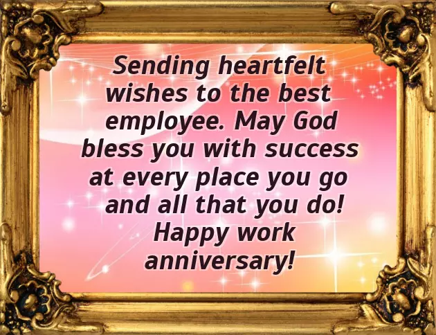 Congratulations On Your 1St Work Anniversary