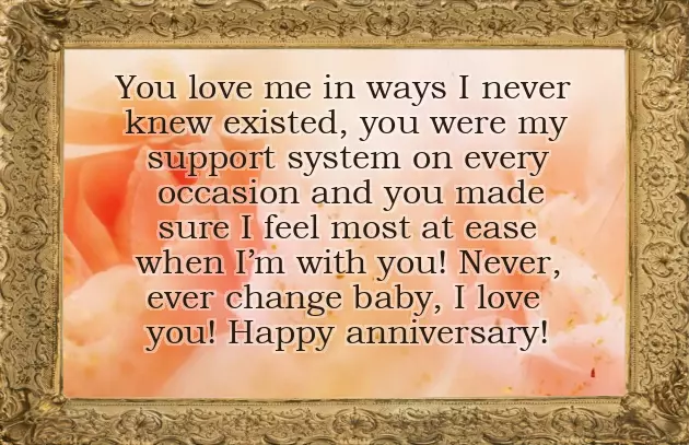 Wedding Anniversary Message To Wife From Husband