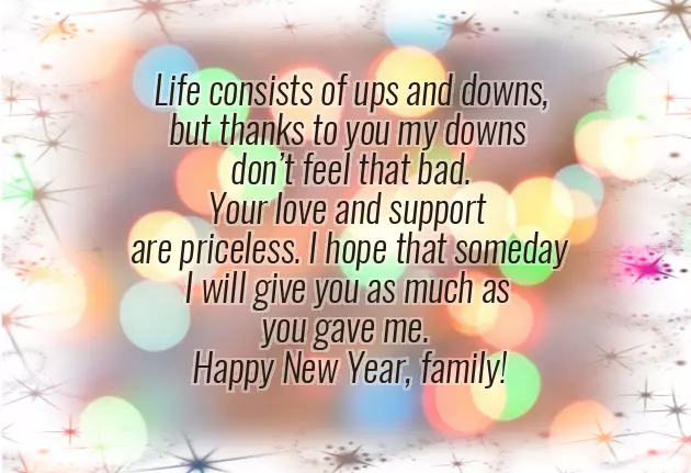 Happy New Year Wishes For Dad