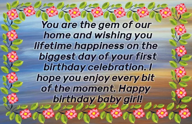 Happy 1 Birthday Baby Boy