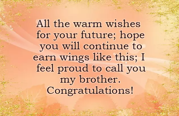 Congratulations My Dear Brother Congratulations My Dear Brother