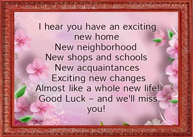 Poem For New Home Poem For New Home