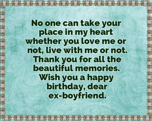 Saying Happy Birthday To An Ex Saying Happy Birthday To An Ex