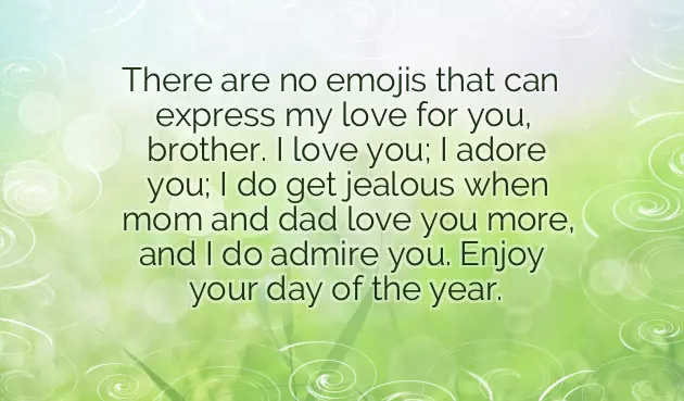 Birthday Wishes For A Brother From Another Mother