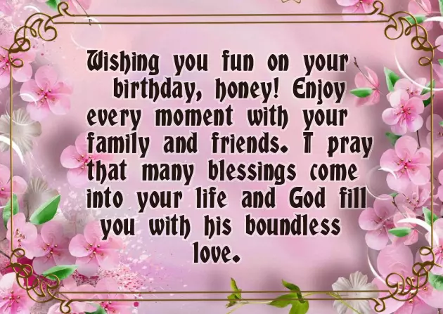 Birthday Blessings To Kid