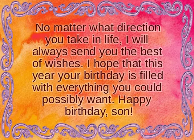 Unique Birthday Wishes For Son Unique Birthday Wishes For Son