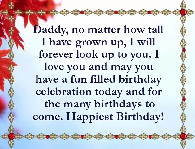 Quotes On Dads Bday Quotes On Dads Bday