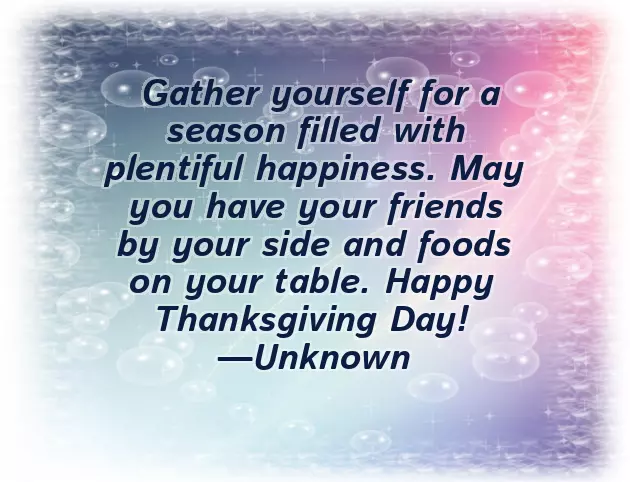 Wish You A Happy Thanksgiving Day