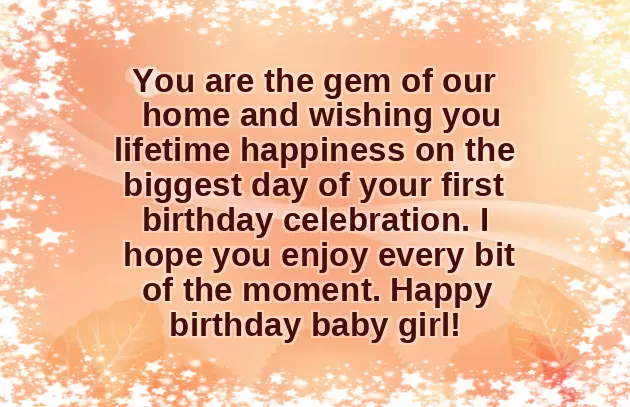 Birthday Wishes For One Year Son