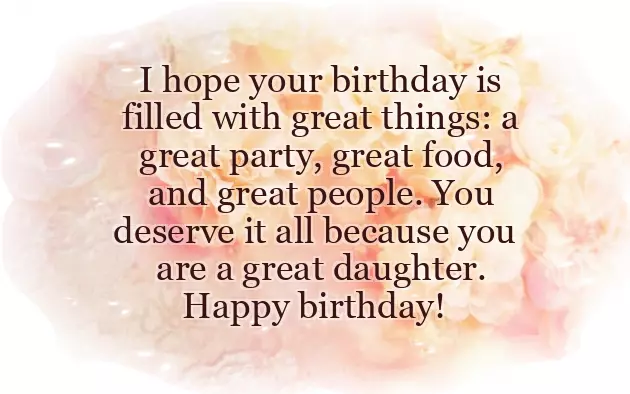 Best Wishes For My Daughter On Her Birthday Best Wishes For My Daughter On Her Birthday