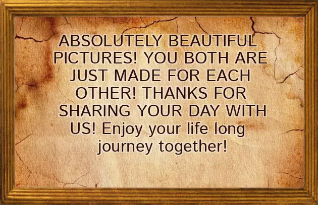 Congratulations To You Both On Your Wedding