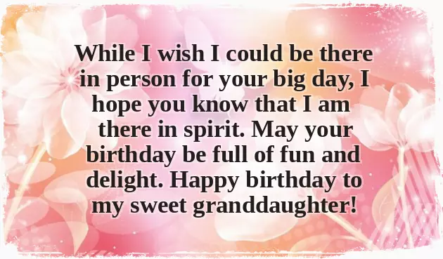 Simple Birthday Wishes For Granddaughter Simple Birthday Wishes For Granddaughter