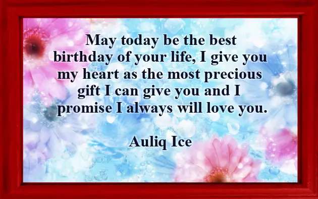 Happy Birthday To Someone I Love