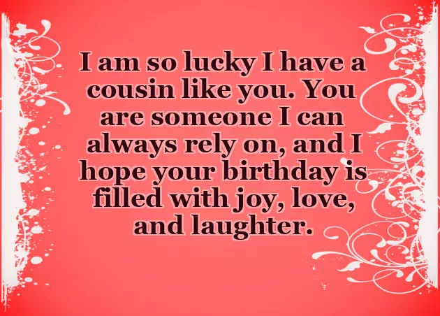 Birthday For Cousin Brother