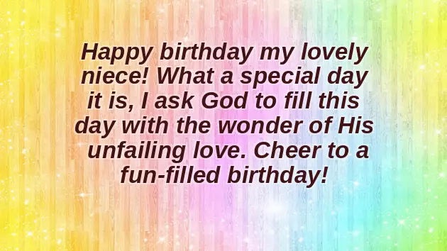 Niece Birthday Blessings Niece Birthday Blessings