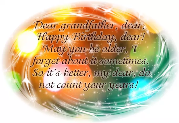 75Th Birthday Wishes For Grandfather