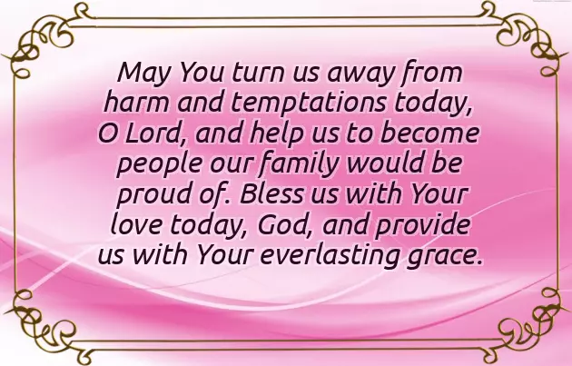 Good Morning Family Blessings