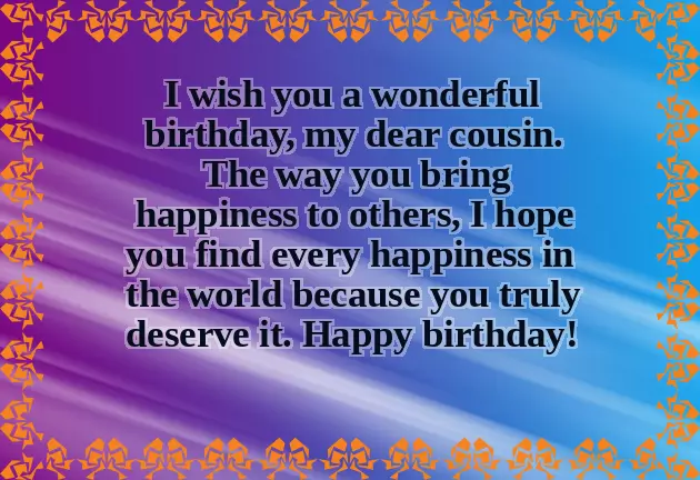 Birthday Wishes For Cousin Brother Birthday Wishes For Cousin Brother